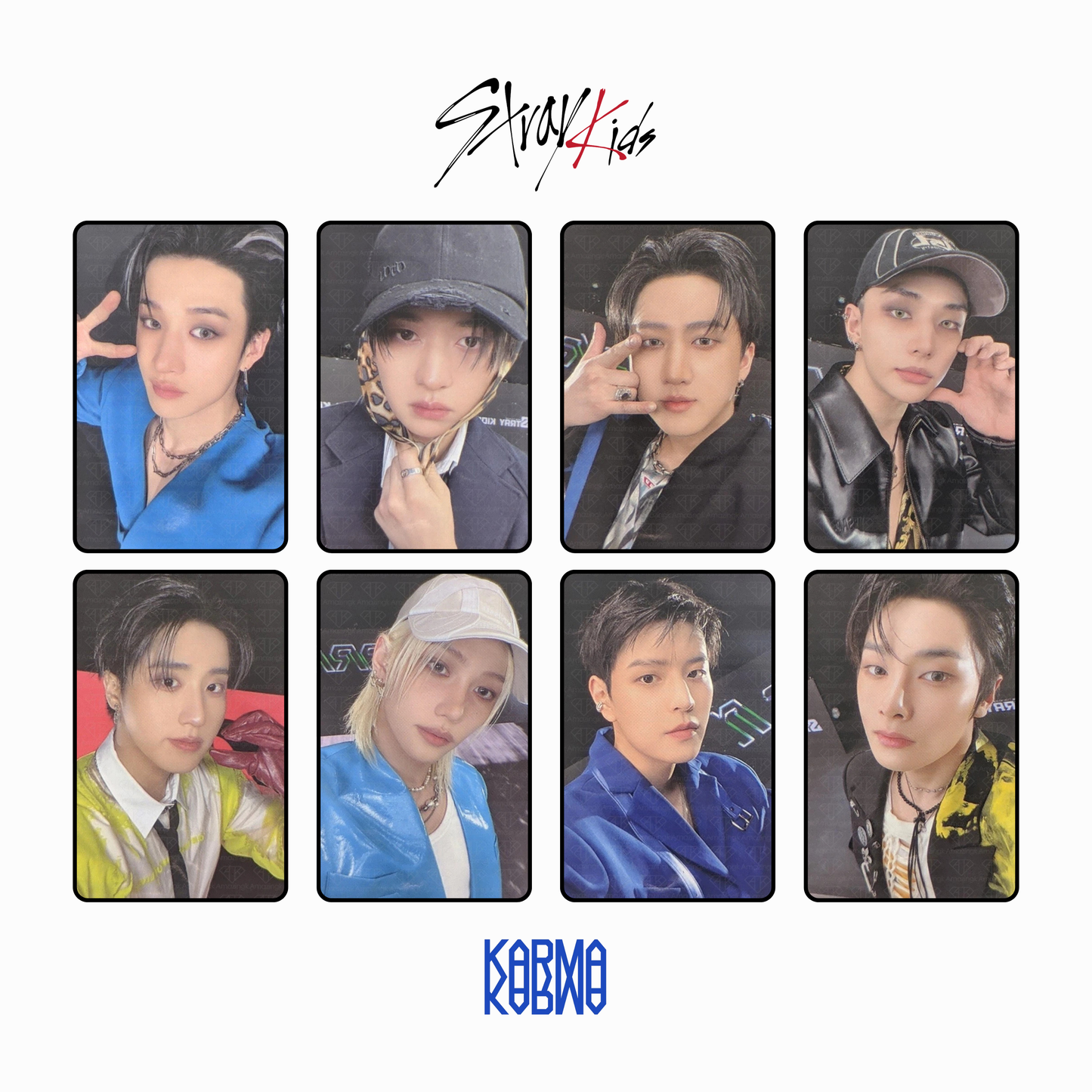 STRAY KIDS - KARMA (POP-UP STORE 2ND WEEK 30.000₩ BENEFIT MD REWARD) MERCH PHOTOCARD