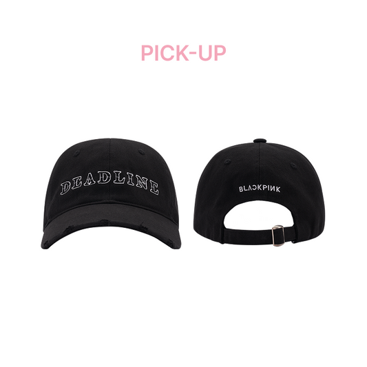 BLACKPINK - (DEADLINE TOUR) EMBROIDERED LOGO BALL CAP