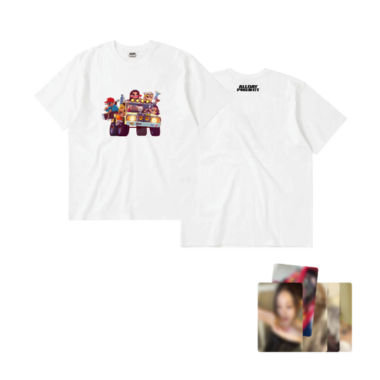 ALLDAY PROJECT - (1ST EP) OFFICIAL MD CARTOON T-SHIRT SET