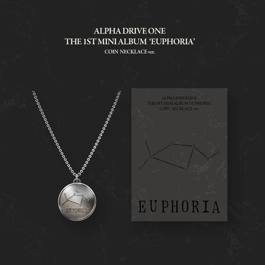 ALPHA DRIVE ONE - THE 1ST MINI ALBUM (EUPHORIA) COIN NECKLACE VER.