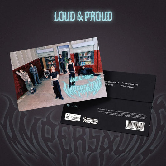 AMPERS&ONE - 3RD MINI ALBUM (LOUD & PROUD) POSTCARD VER.