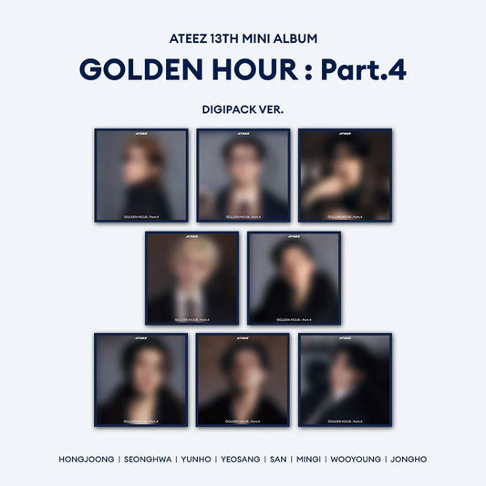 ATEEZ - (GOLDEN HOUR : PART. 4) DIGIPACK VER.