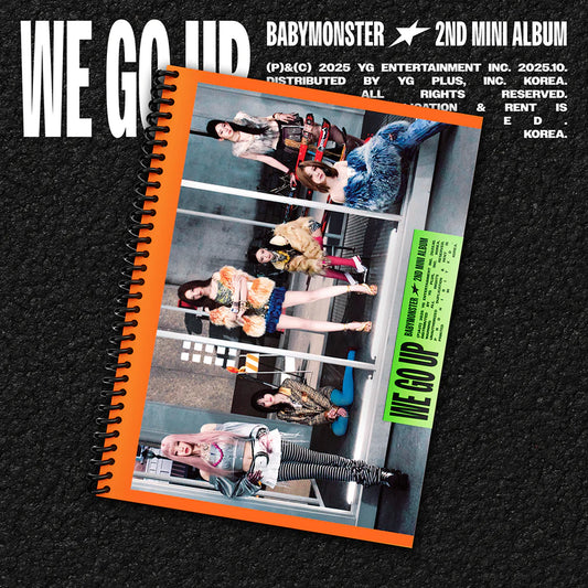 BABYMONSTER - 2ND MINI ALBUM (WE GO UP) GO VER.