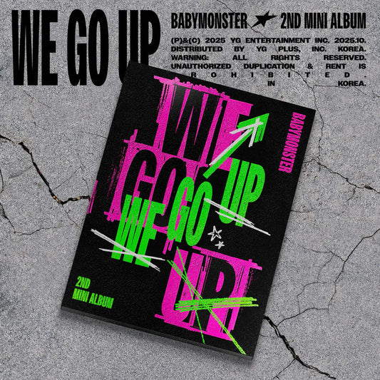 BABYMONSTER - 2ND MINI ALBUM (WE GO UP) UP VER.