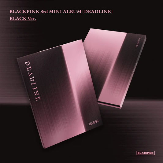 BLACKPINK - 3RD MINI ALBUM (DEADLINE) BLACK VER.