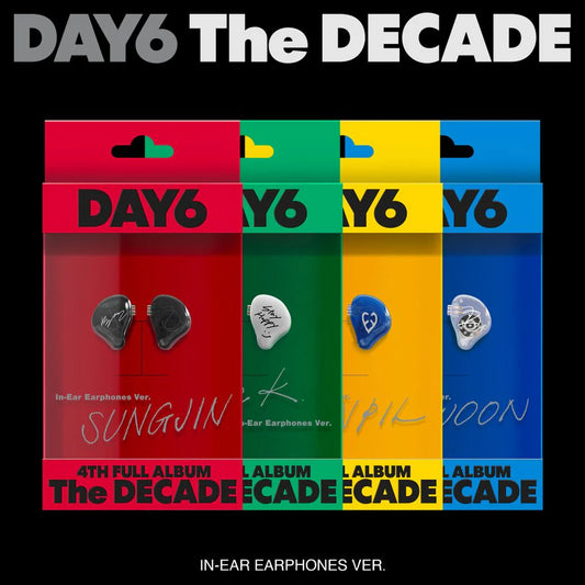 DAY6 - 4TH ALBUM (THE DECADE) IN-EAR EARPHONES VER.