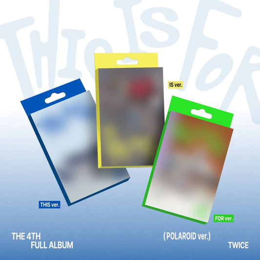 TWICE - 4TH ALBUM (THIS IS FOR) POLAROID VER.