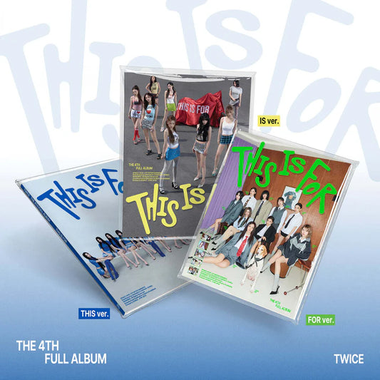 TWICE - 4TH FULL ALBUM (THIS IS FOR) STANDARD VER.