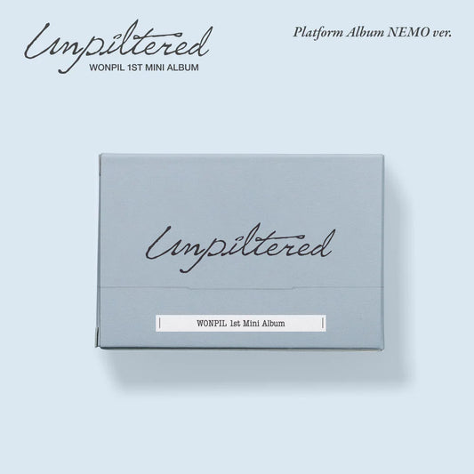 DAY6 (WONPIL) - 1ST MINI ALBUM (UNPILTERED) PLATFORM ALBUM VER.