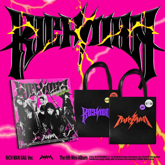 AESPA - 6TH MINI ALBUM (RICH MAN) BAG VER.