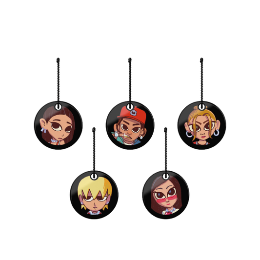 ALLDAY PROJECT - (1ST EP) OFFICIAL MD CARTOON SPONGE KEYRING