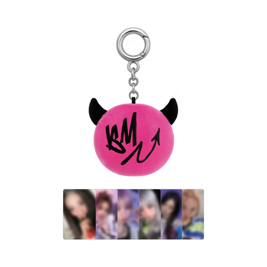 BABYMONSTER - (WE GO UP) PSYCHO PLUSH KEYRING