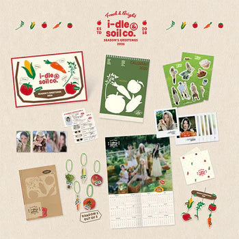 (CUBE) I-DLE - (I-DLE & SOIL CO.) 2026 SEASON’S GREETINGS