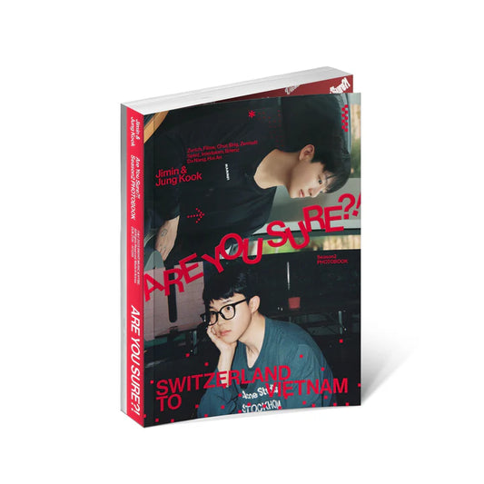 BTS (JIMIN X JUNG KOOK) - ARE YOU SURE?! SEASON2 PHOTOBOOK WITH WEVERSE POB
