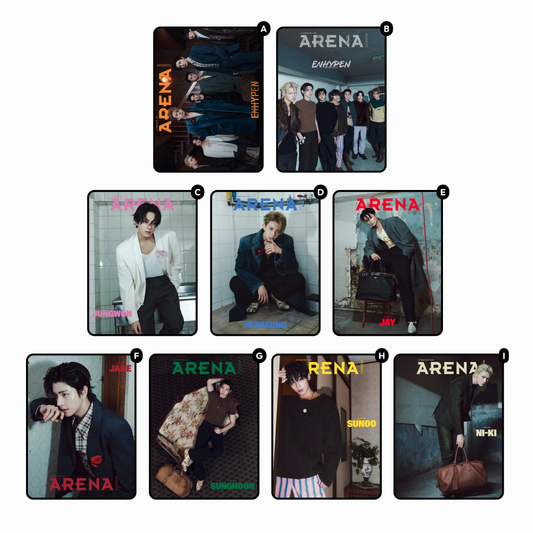 ARENA HOMME+ - (2025, OCTOBER) - COVER : ENHYPEN