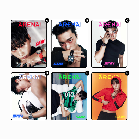 ARENA HOMME+ - (2025, AUGUST) - COVER : ATEEZ SAN